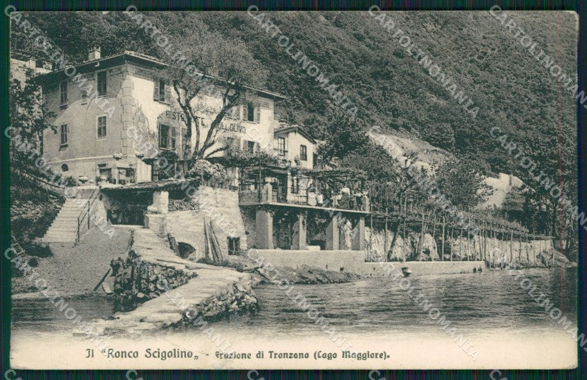 Varese Tronzano Ronco Scigolino PIEGA cartolina QK9809 – fronte