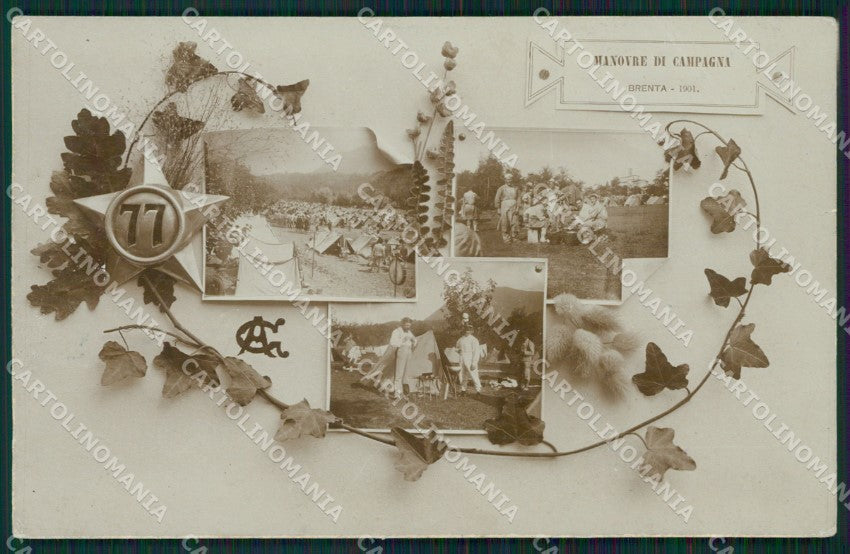 Varese Brenta Militari Valcuvia STRAPPINO foto cartolina QK9820 – fronte