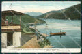 Varese Maccagno Lago Elio PIEGA cartolina QK9821 – fronte