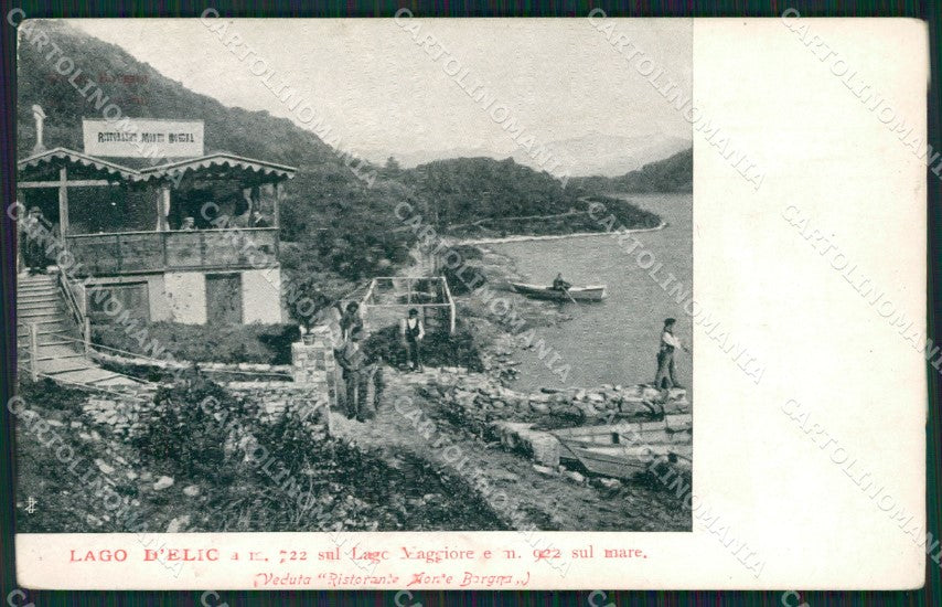 Varese Maccagno Lago Elio cartolina QK9825 – fronte