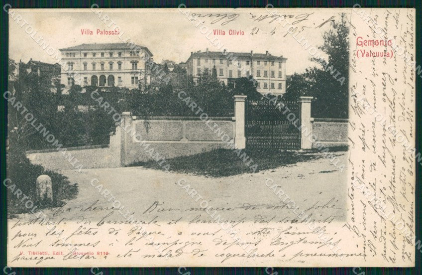 Varese Gemonio COLLA cartolina QK9851 – fronte