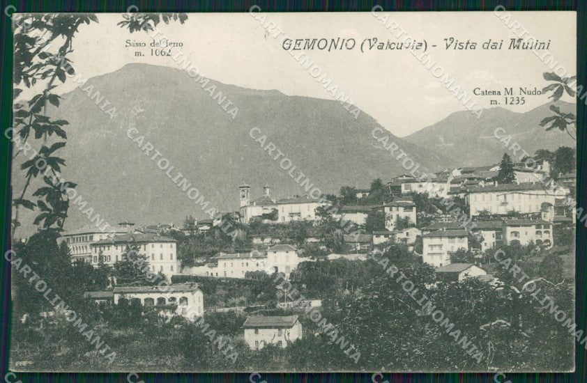 Varese Gemonio cartolina QK9852 – fronte