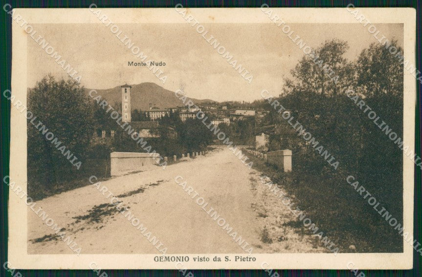 Varese Gemonio cartolina QK9857 – fronte