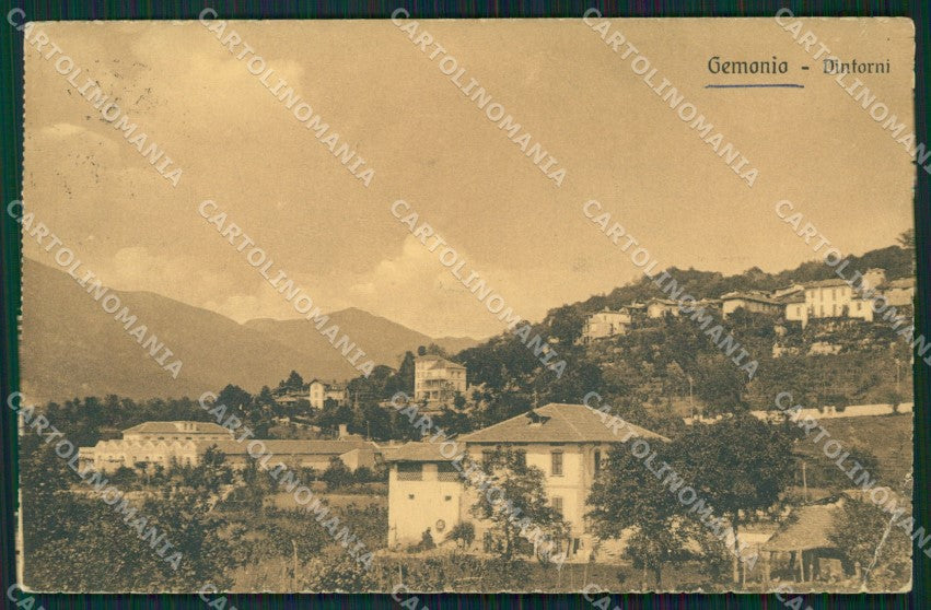 Varese Gemonio PIEGA cartolina QK9859 – fronte