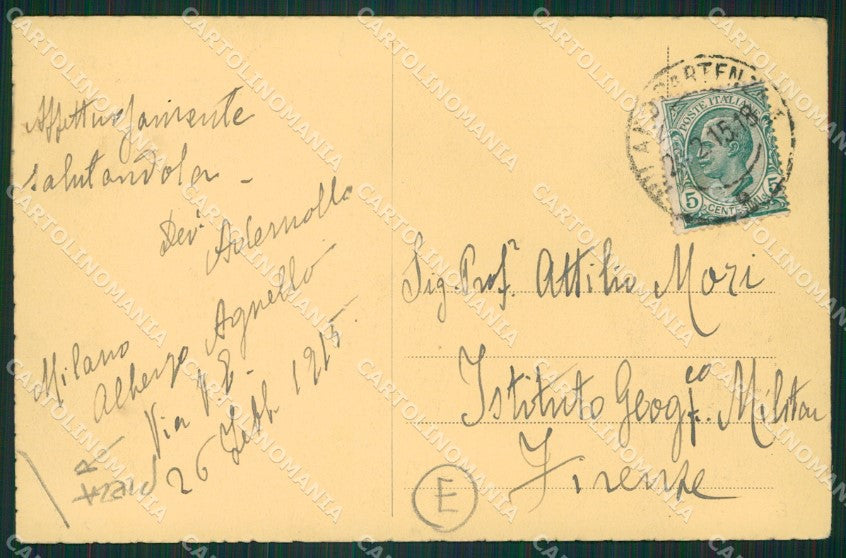 Varese Gemonio PIEGA cartolina QK9859 – retro