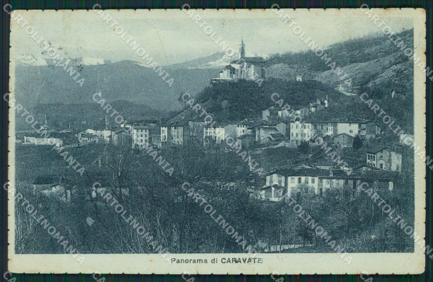 Varese Cavarate PIEGHE cartolina QK9870 – fronte