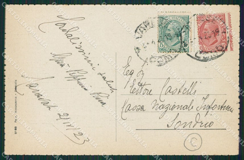 Varese Cavarate cartolina QK9871 – retro