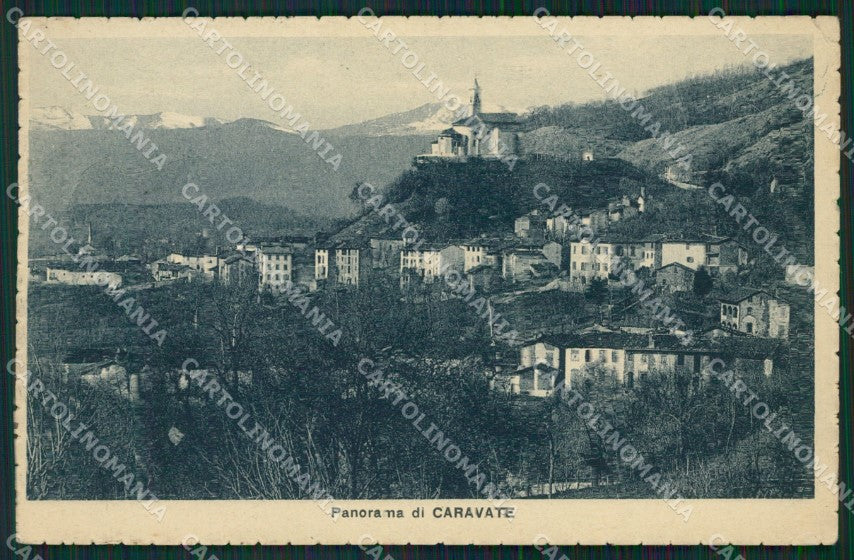 Varese Cavarate PIEGA cartolina QK9872 – fronte