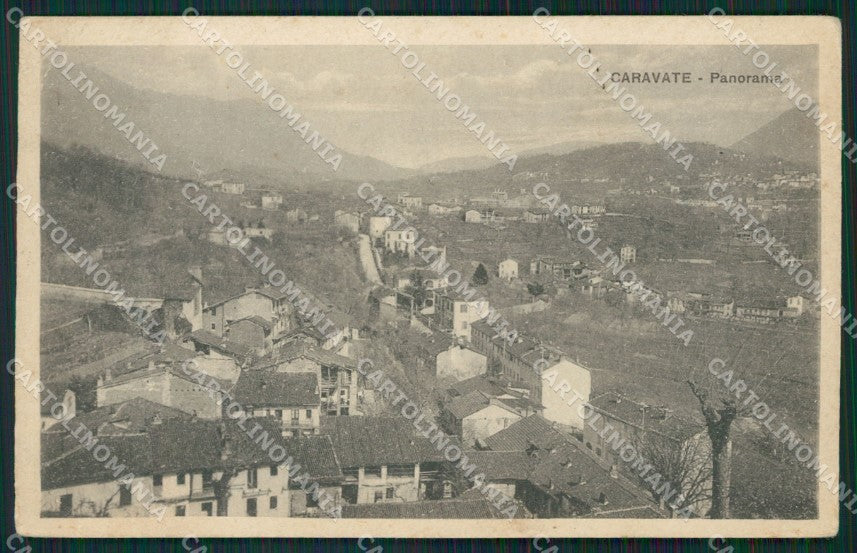 Varese Cavarate PIEGA cartolina QK9876 – fronte