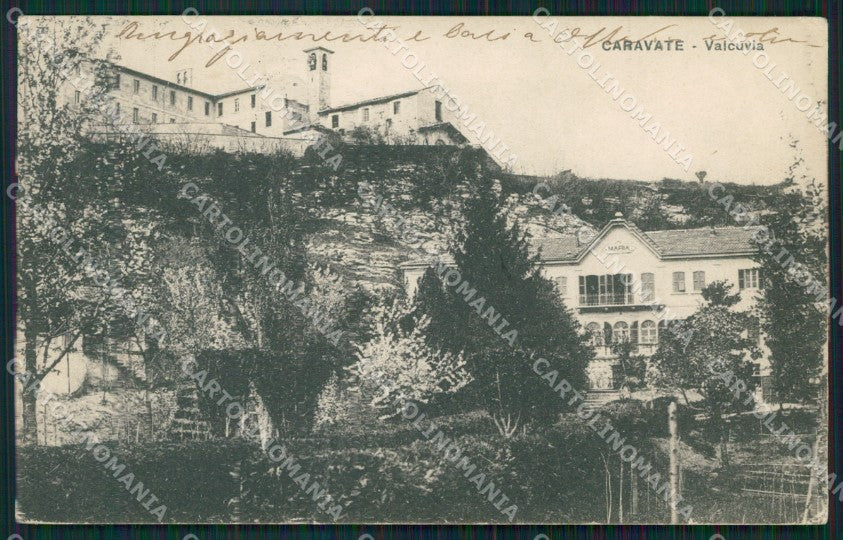 Varese Cavarate PIEGA cartolina QK9881 – fronte