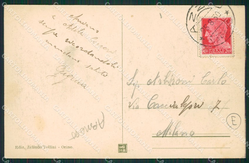 Varese Orino ABRASA cartolina QK9891 – retro