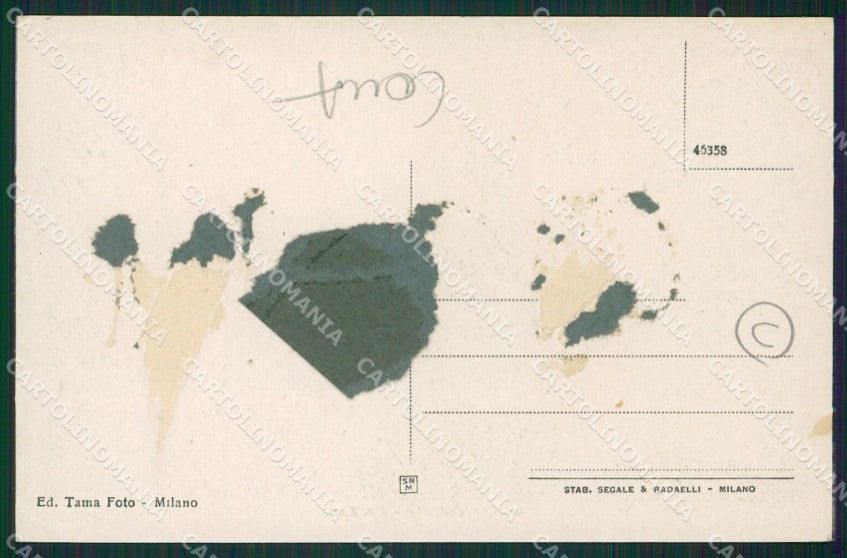 Varese Bedero COLLA cartolina QK9905 – retro