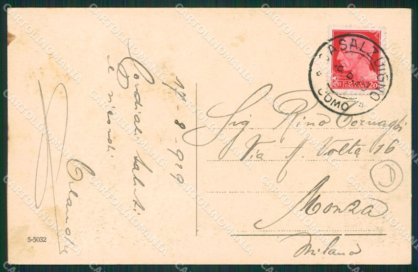 Varese Casalzuigno cartolina QK9923 – retro