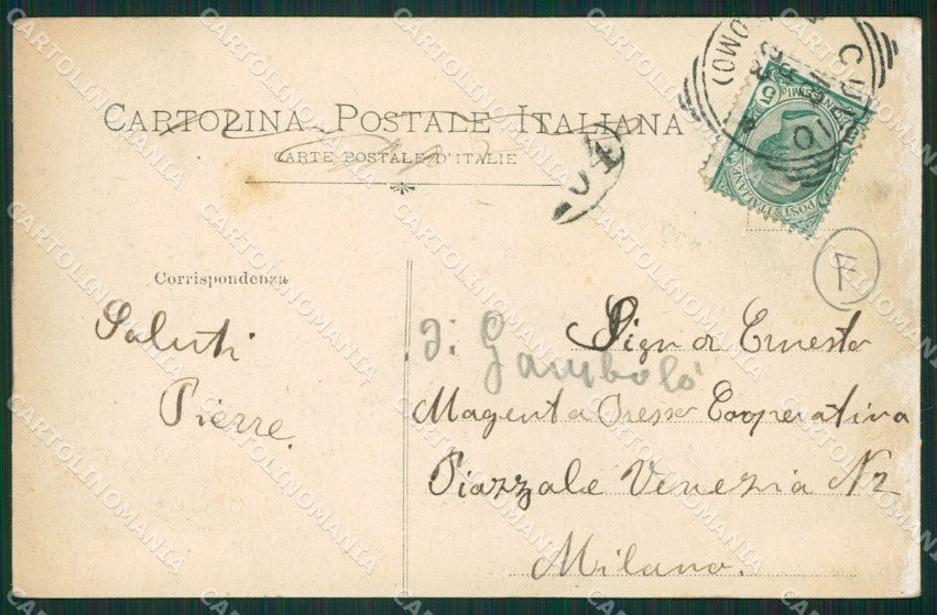 Varese Casalzuigno cartolina QK9925 – retro