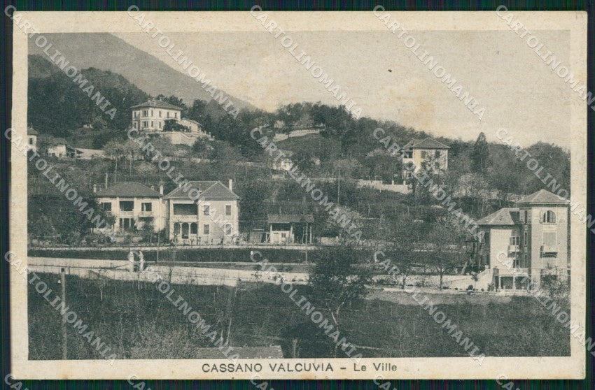 Varese Cassano Valcuvia cartolina QK9941 – fronte