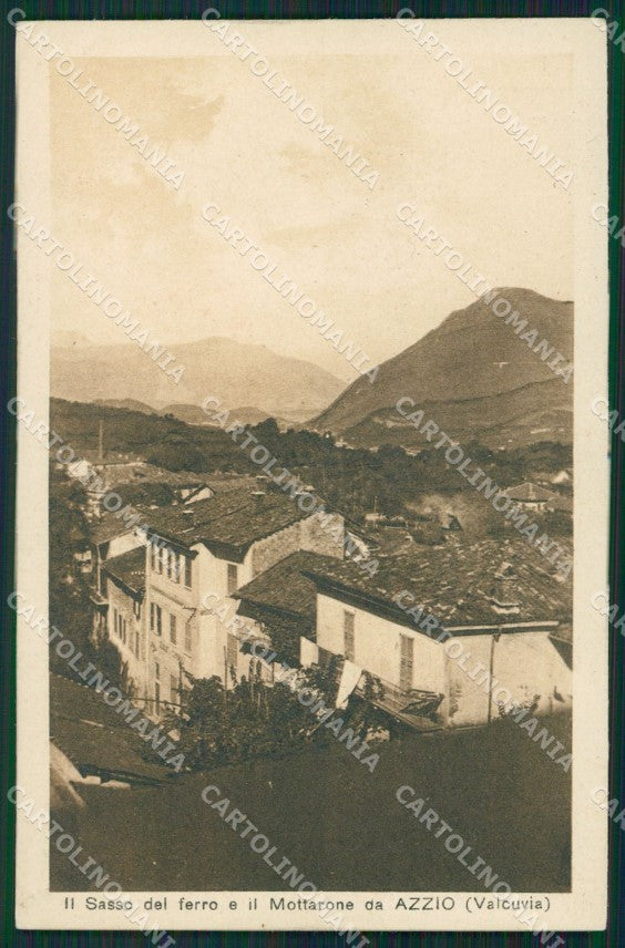 Varese Azzio PIEGHINE cartolina QK9954 – fronte