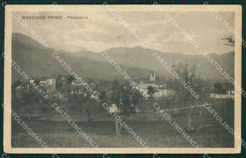 Varese Masciago Primo PIEGHINA cartolina QK9961 – fronte