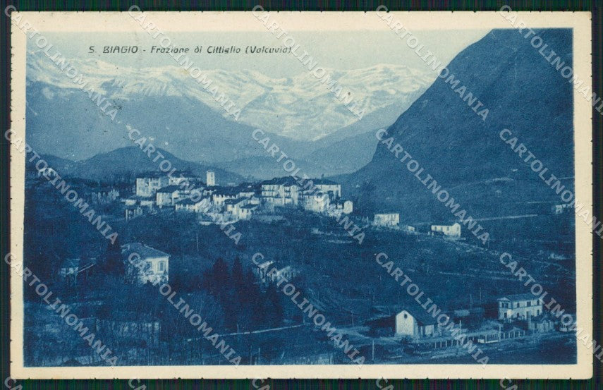 Varese Cittiglio San Biagio cartolina QK9982 – fronte