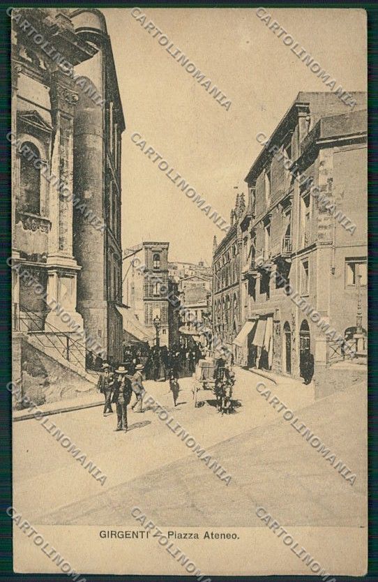 Agrigento Città PIEGA cartolina QQ0001 – fronte