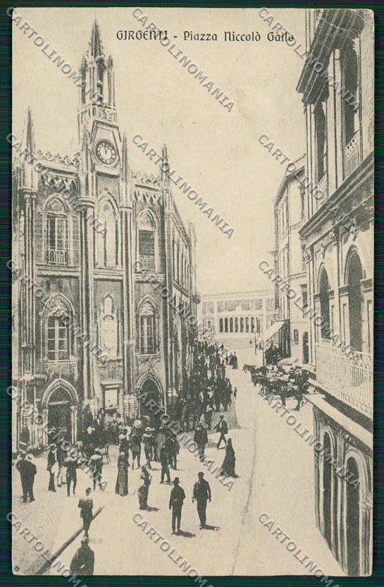 Agrigento Città PIEGHINA cartolina QQ0002 – fronte