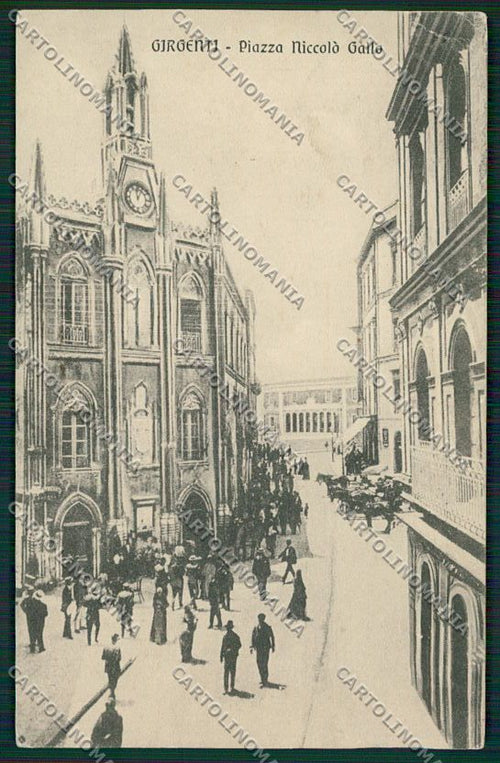 Agrigento Città PIEGHINA cartolina QQ0002 – fronte