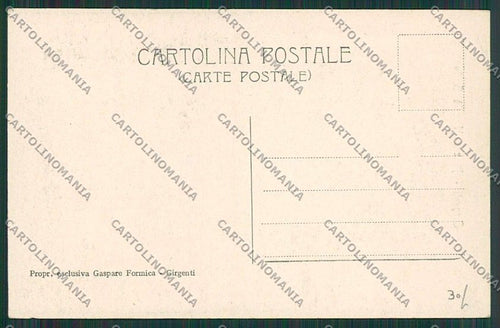Agrigento Città cartolina QQ0006 – retro
