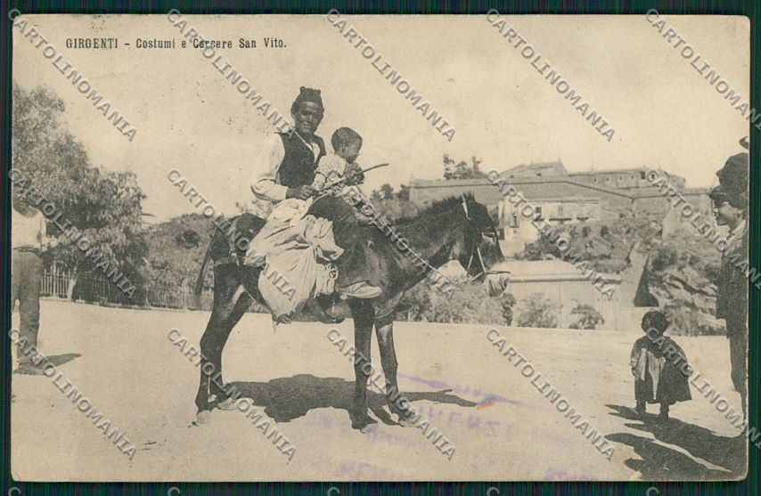 Agrigento Città cartolina QQ0014 – fronte