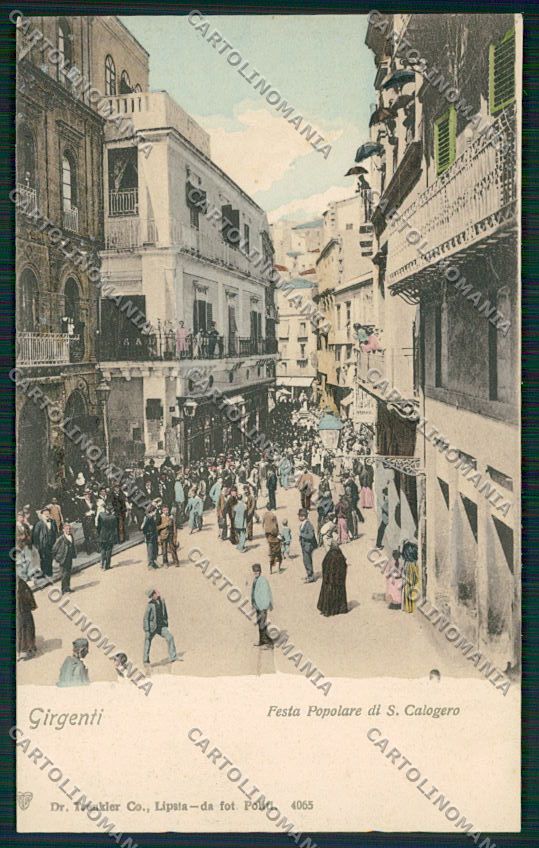 Agrigento Città cartolina QQ0015 – fronte