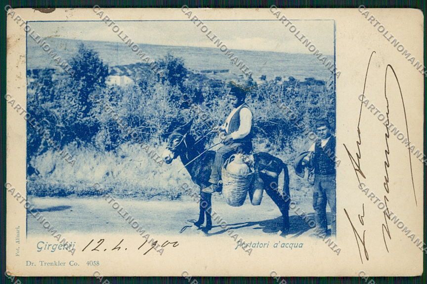 Agrigento Città cartolina QQ0018 – fronte