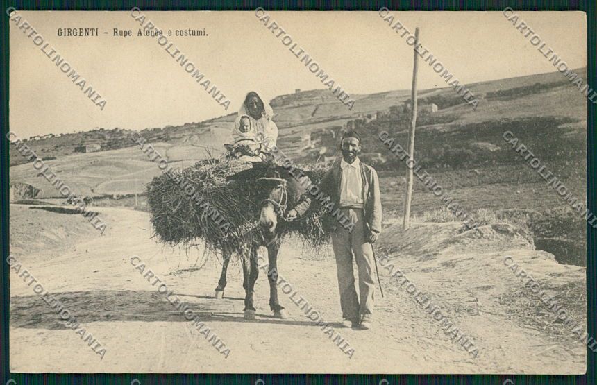 Agrigento Città cartolina QQ0019 – fronte