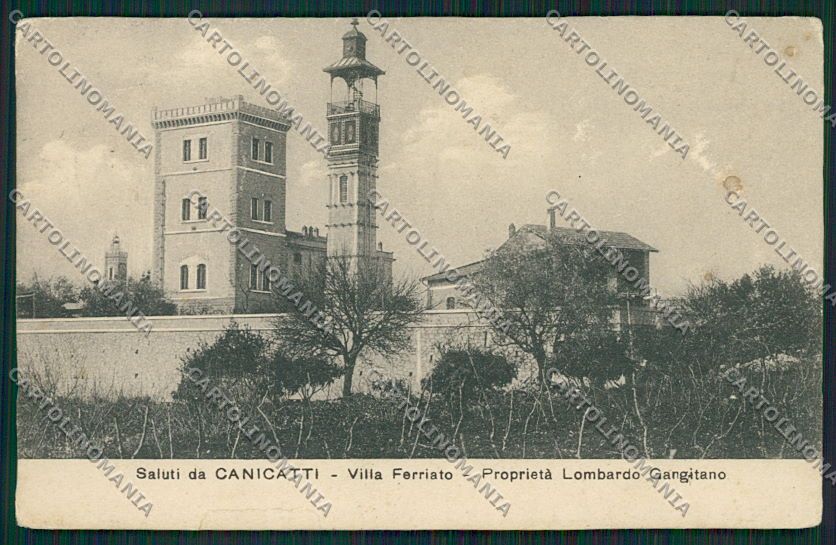 Agrigento Canicattì STRAPPINO cartolina QQ0029 – fronte