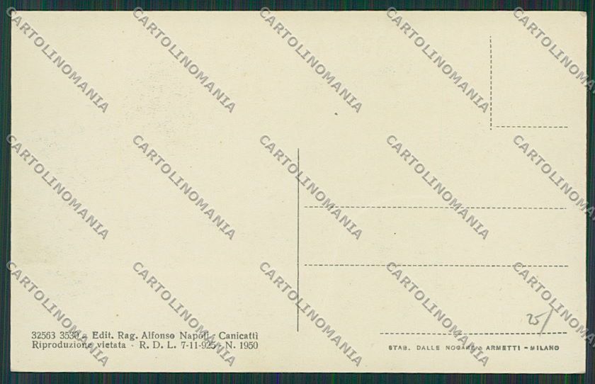 Agrigento Canicattì cartolina QQ0030 – retro