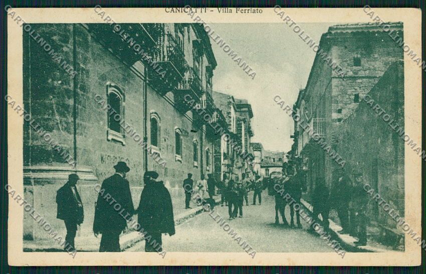 Agrigento Canicattì cartolina QQ0034 – fronte