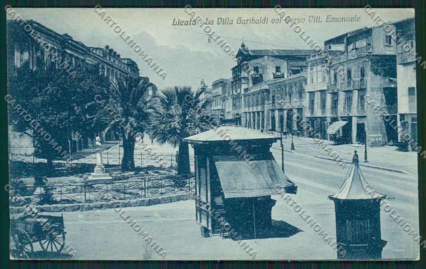 Agrigento Licata Edicola cartolina QQ0039 – fronte