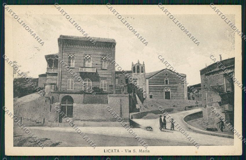 Agrigento Licata cartolina QQ0041 – fronte