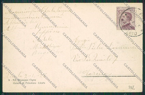 Agrigento Licata cartolina QQ0041 – retro