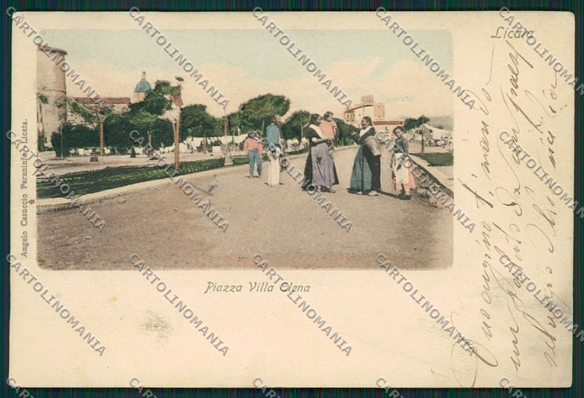 Agrigento Licata SCOLLATA cartolina QQ0042 – fronte