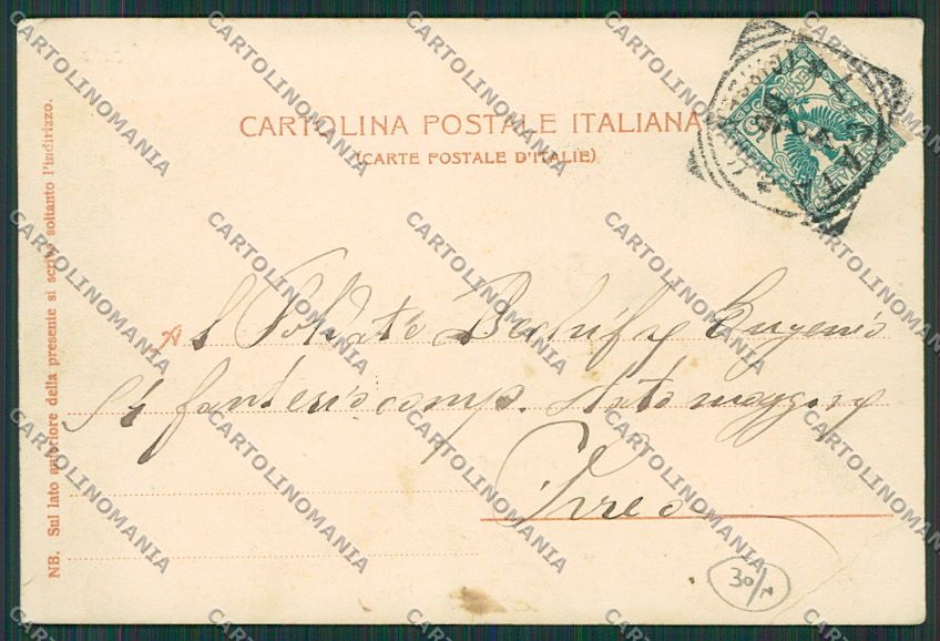 Agrigento Licata SCOLLATA cartolina QQ0042 – retro
