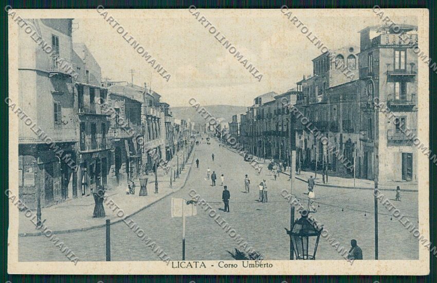 Agrigento Licata cartolina QQ0045 – fronte