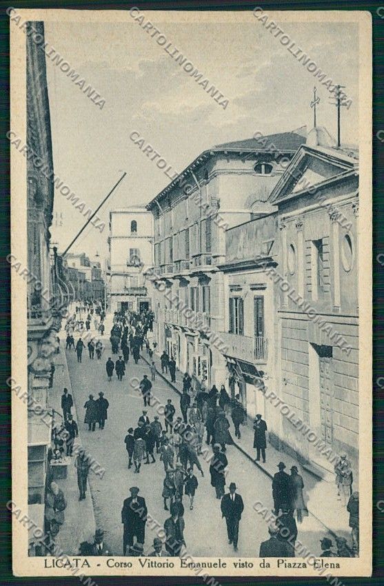 Agrigento Licata cartolina QQ0047 – fronte