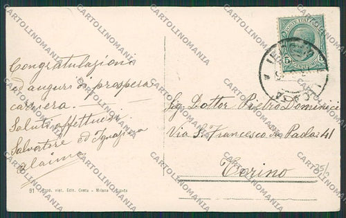Agrigento Licata cartolina QQ0050 – retro
