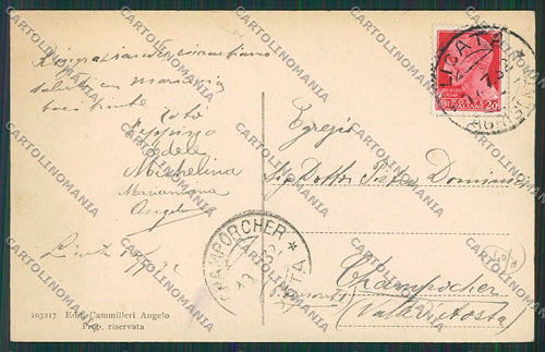 Agrigento Licata cartolina QQ0051 – retro