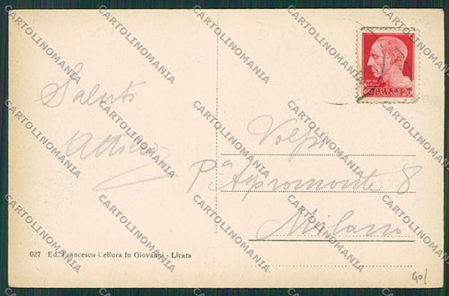 Agrigento Licata cartolina QQ0052 – retro