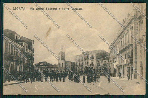 Agrigento Licata cartolina QQ0054 – fronte