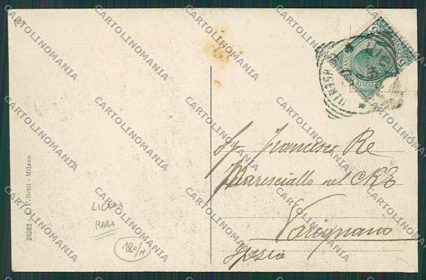 Agrigento Licata Politica Elezioni La Lumia FORI cartolina QQ0057 – retro