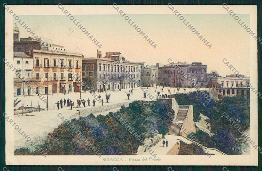 Agrigento Sciacca cartolina QQ0058 – fronte
