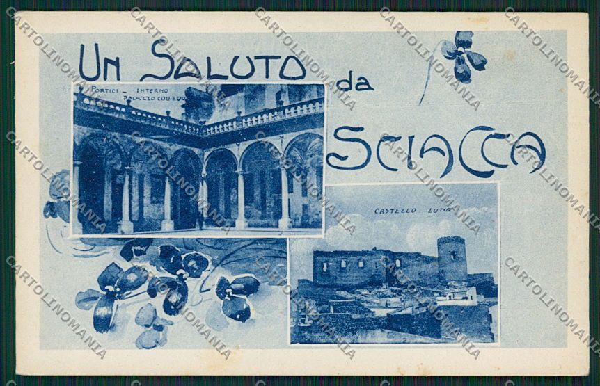 Agrigento Sciacca cartolina QQ0059 – fronte