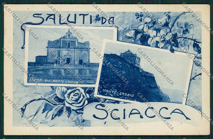 Agrigento Sciacca PIEGHINE cartolina QQ0064 – fronte