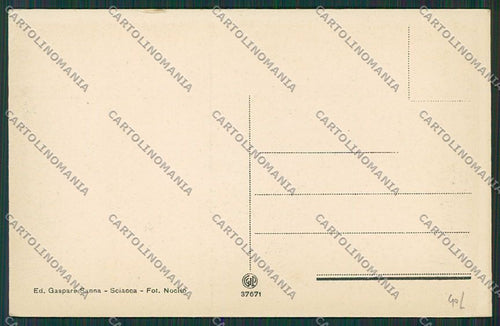Agrigento Sciacca cartolina QQ0066 – retro