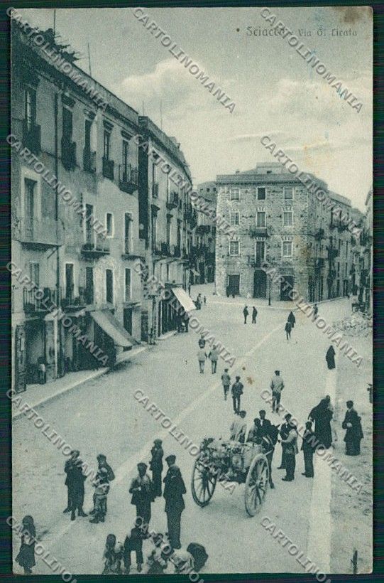 Agrigento Sciacca cartolina QQ0068 – fronte